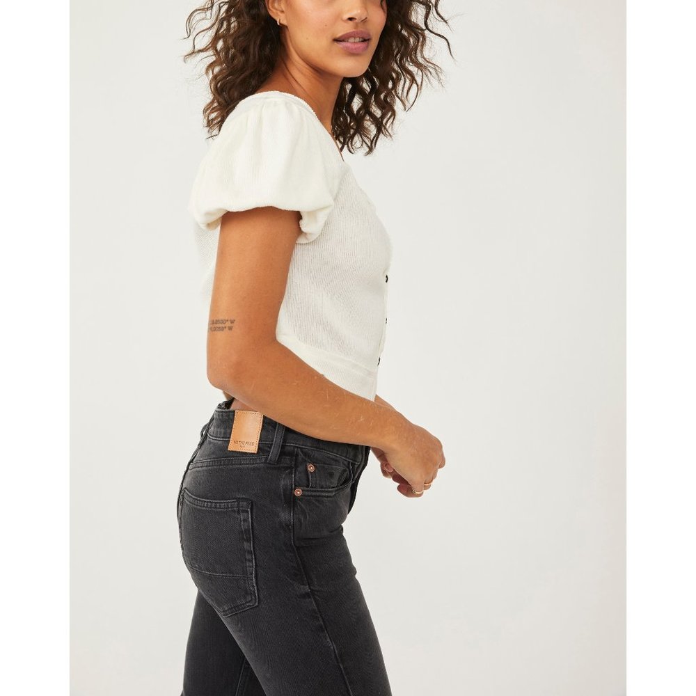 NWT Free People Molly Tee / Jasmine - Picture 3 of 6